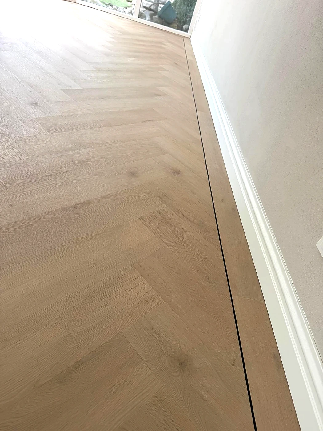 PVC visgraat met zwarte bies - detail 2