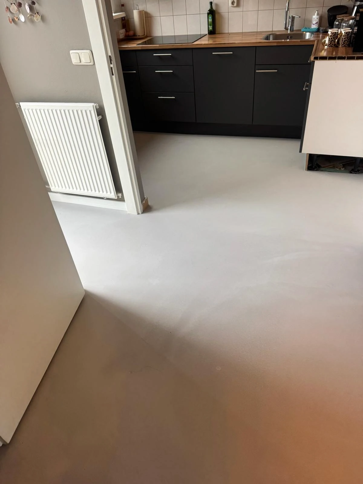 Voor: egaliseren in de keuken